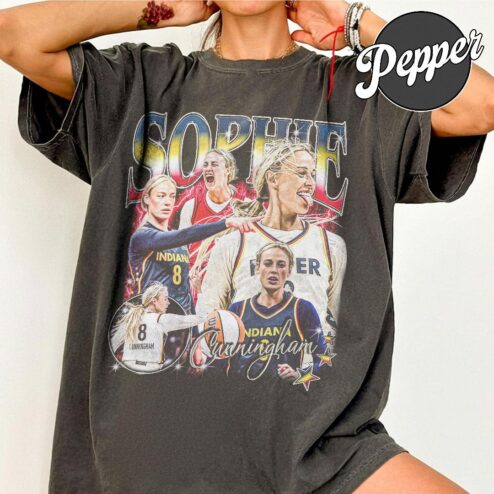 Vintage Indiana Women's Hoops Graphic Tee | Retro 90s Basketball T-Shirt