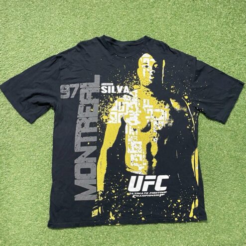 Anderson Silva 97 Montreal UFC Graphic T-Shirt | Vintage MMA Tee