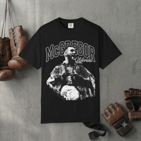 Conor McGregor Notorious Vintage Bootleg Graphic Tee