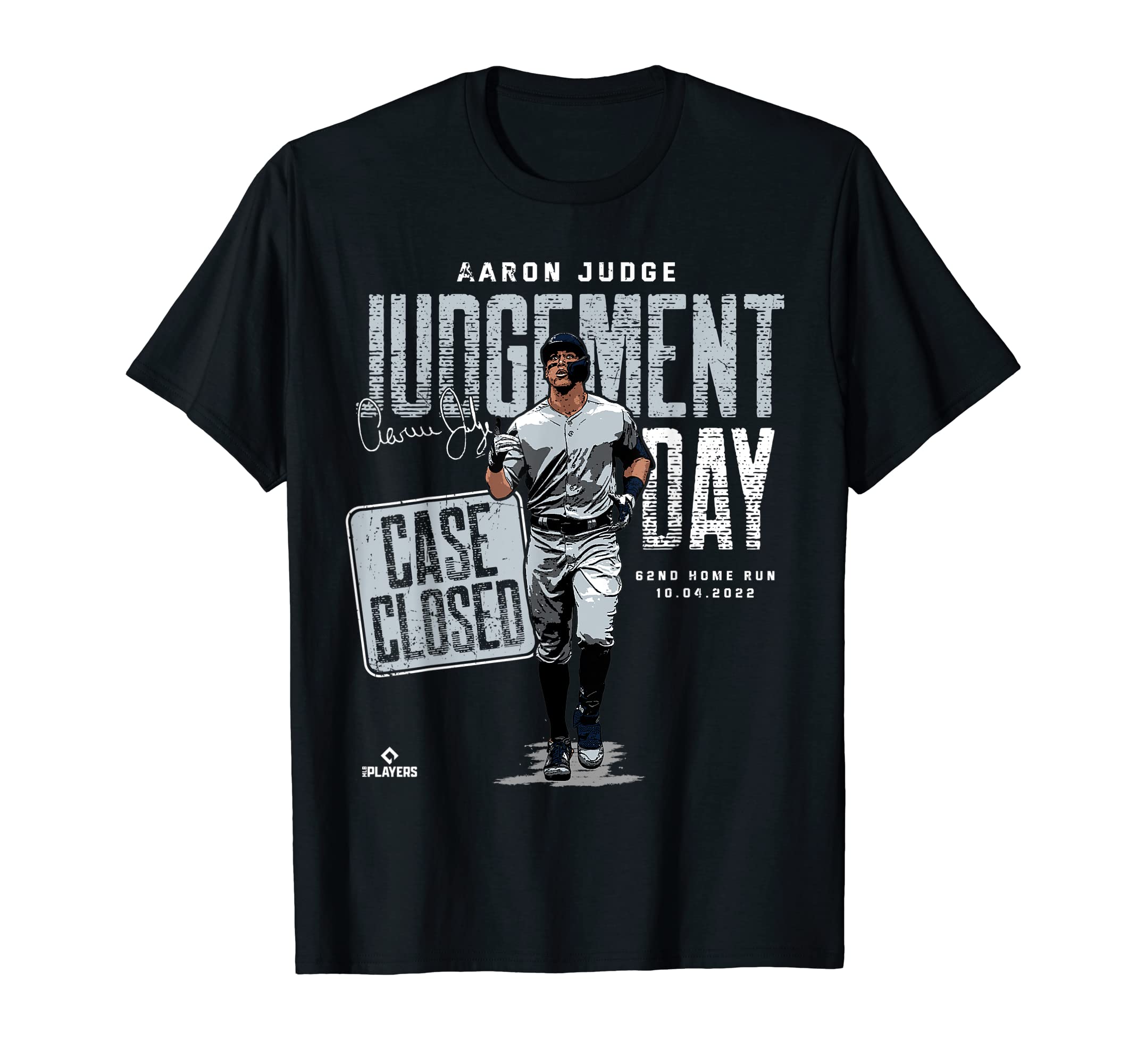 Aaron Judge 62nd Home Run Shirt - Judgement Day Baseball Graphic Tee