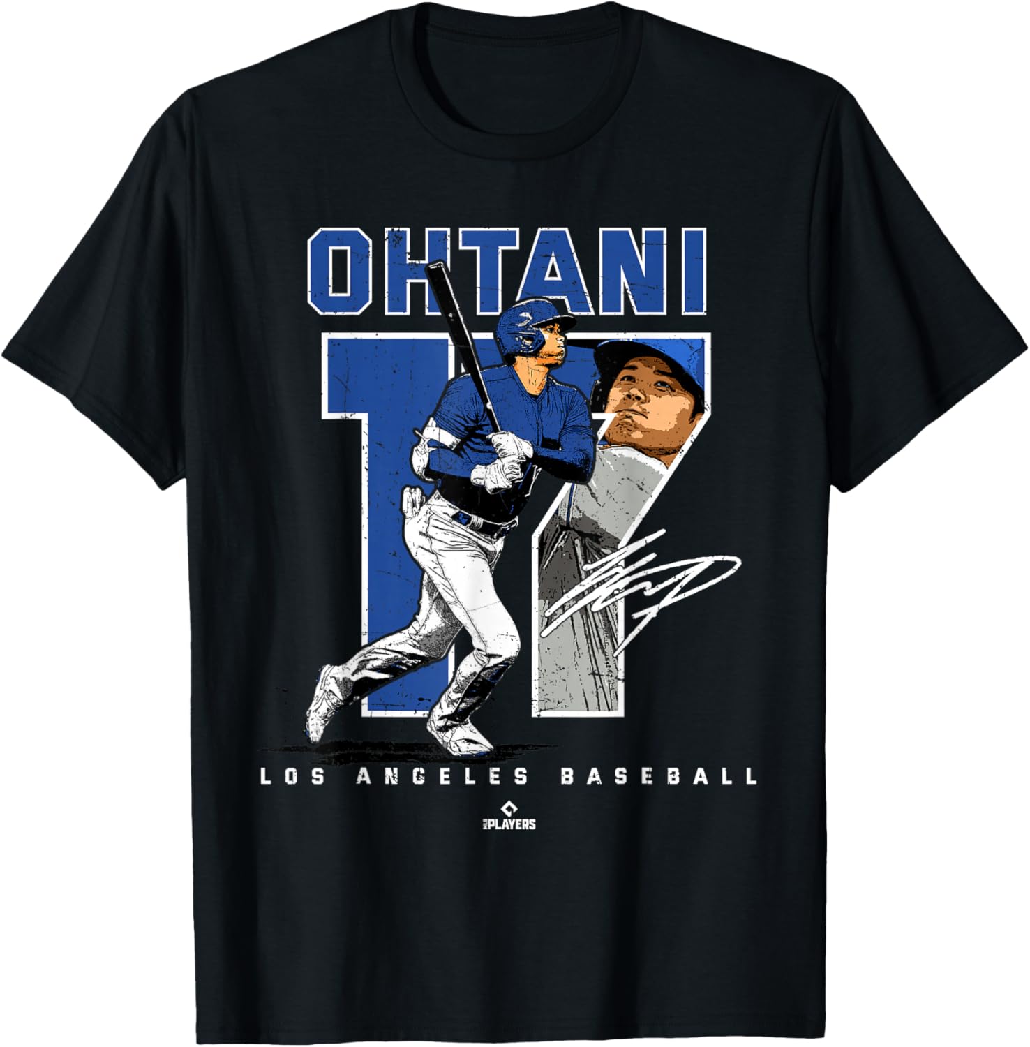 Shohei Ohtani 17 Los Angeles Baseball Vintage Graphic T-Shirt