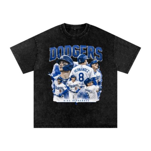 Vintage Kike Hernandez LA Dodgers Bootleg Graphic Tee
