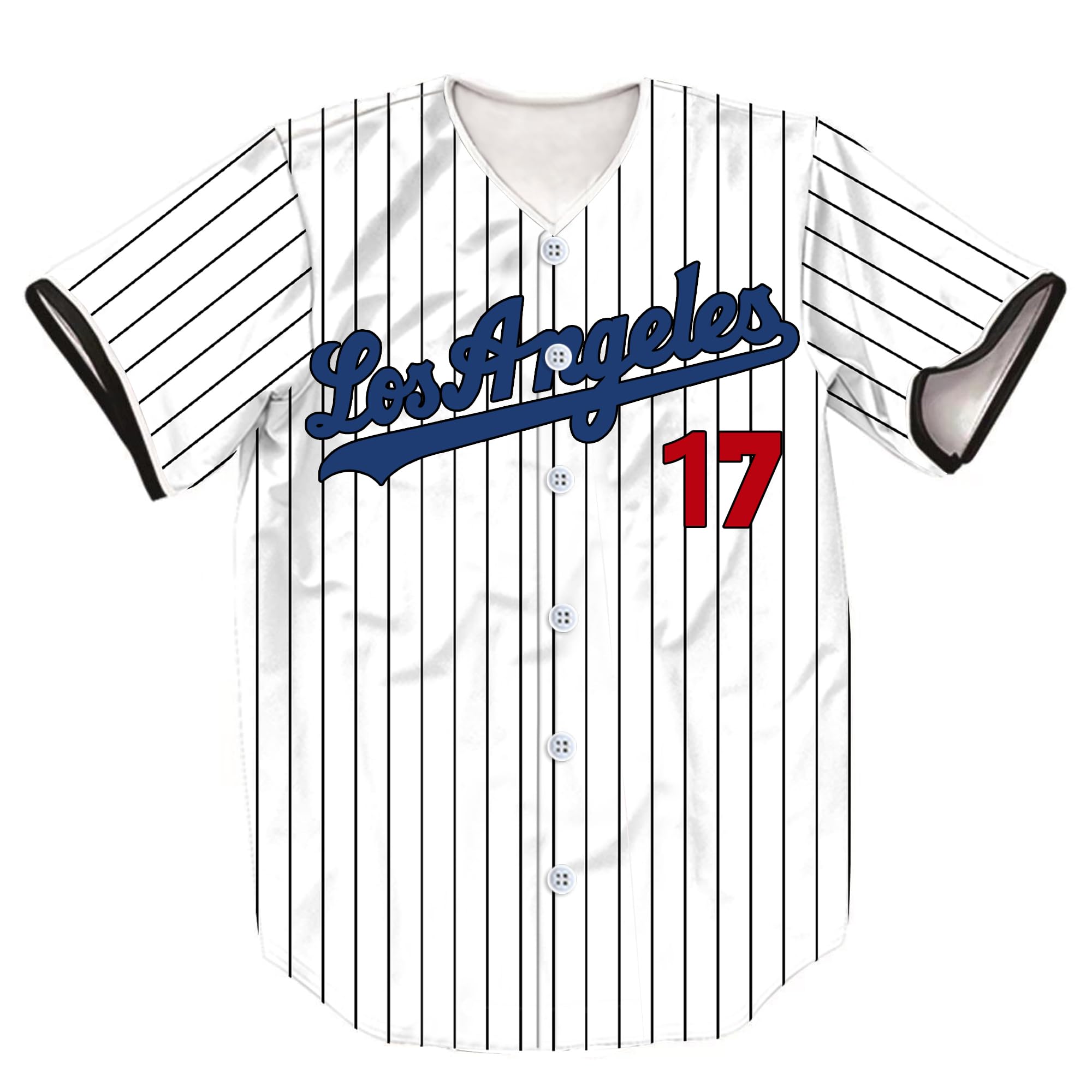 Shohei Ohtani #17 Los Angeles Baseball Jersey | Classic Pinstripe
