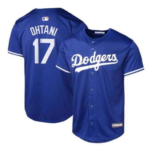 Shohei Ohtani #17 Los Angeles Dodgers Baseball Jersey - Royal Blue
