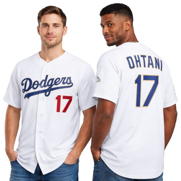 Shohei Ohtani Los Angeles Dodgers #17 Baseball Jersey - White