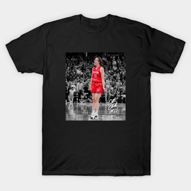 Caitlin Clark Indiana Fever T-Shirt - #22 Basketball Graphic Tee
