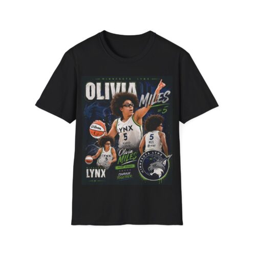 Olivia Miles Minnesota Lynx Vintage Collage Graphic T-Shirt