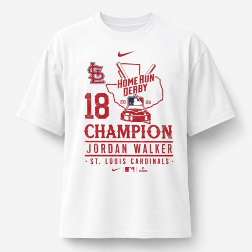 Jordan Walker 2026 Home Run Derby Champion Shirt | STL