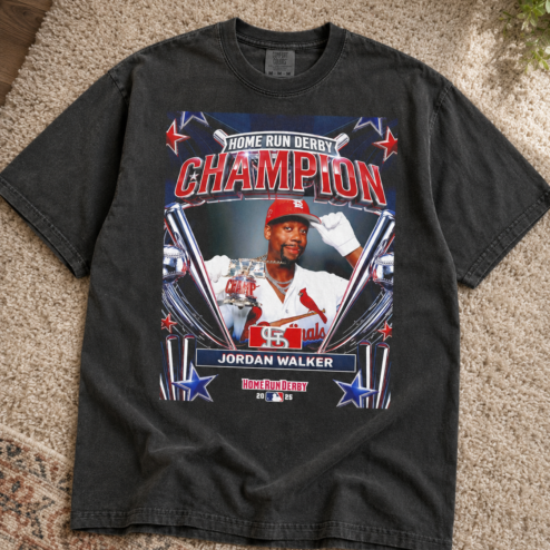 Jordan Walker 2025 Home Run Derby Champion Vintage T-Shirt