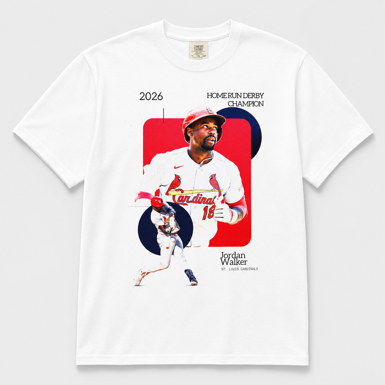 Jordan Walker 2026 Home Run Derby Champion Shirt | Cardinals Baseball