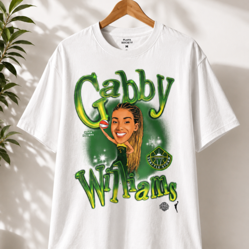 Gabby Williams Seattle Storm 90s Vintage Bootleg Graphic T-Shirt