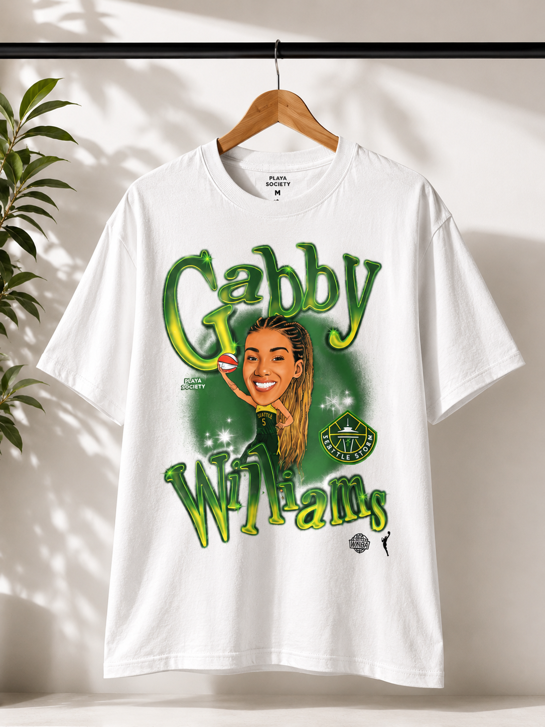 Gabby Williams Seattle Storm 90s Vintage Bootleg Graphic T-Shirt