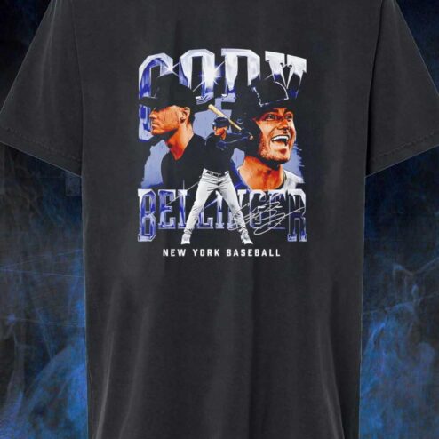 Cody Bellinger New York Baseball Vintage Graphic T-Shirt