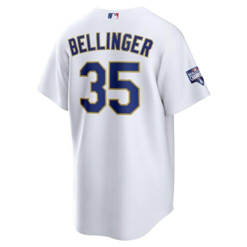 Cody Bellinger 35 LA Dodgers Jersey - 2020 World Series Champions