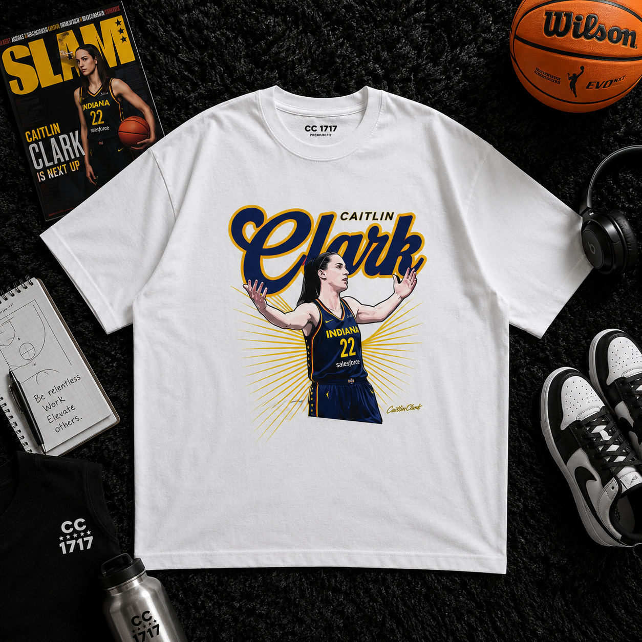 Caitlin Clark Indiana Fever No. 22 T-Shirt | Graphic Fan Tee