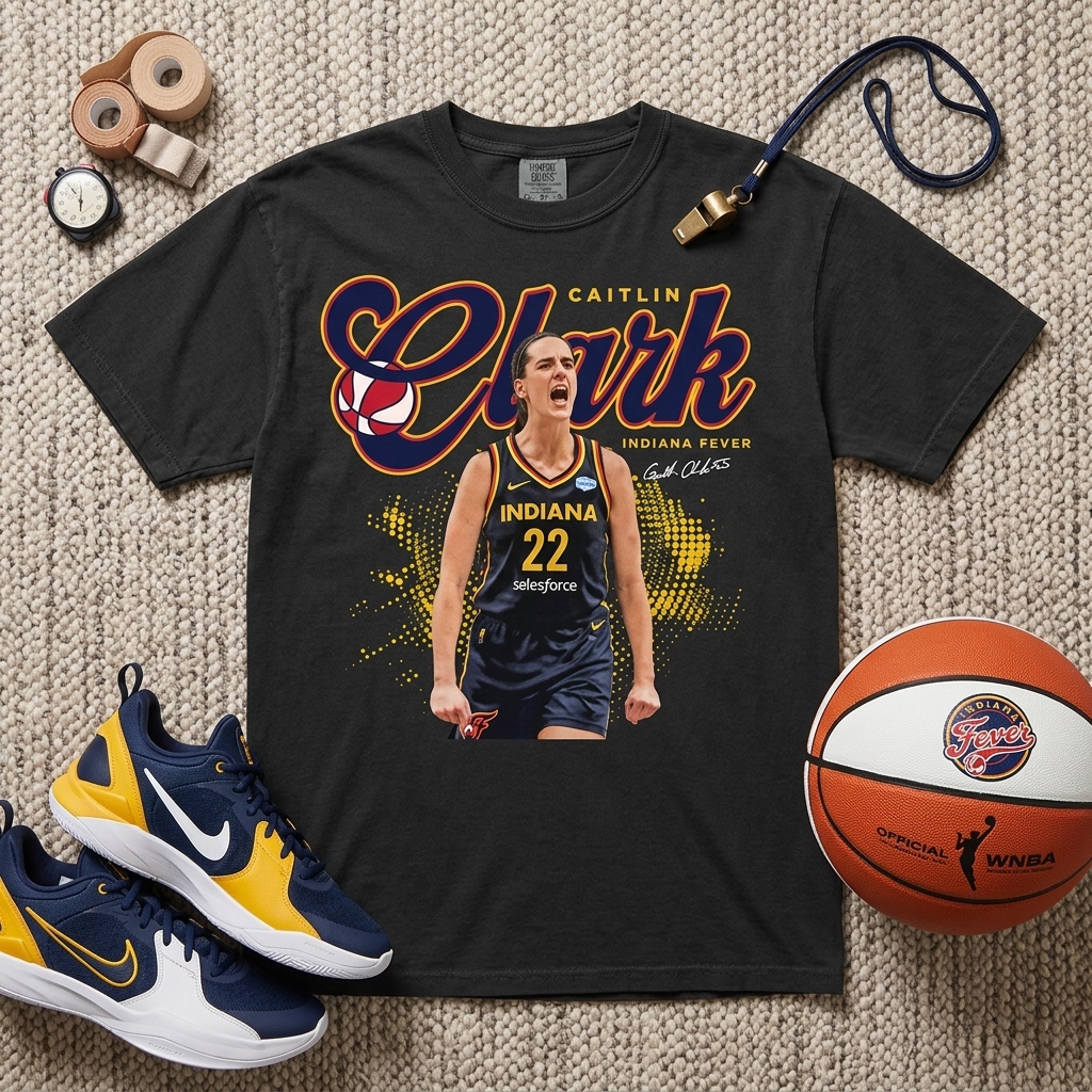 Caitlin Clark Indiana Fever No. 22 Graphic T-Shirt