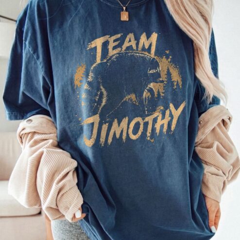 Team Jimothy Vintage Raccoon T-Shirt - Funny Trash Panda Graphic Tee