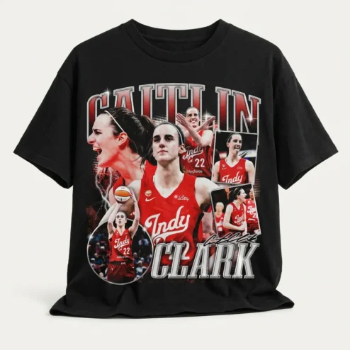 Caitlin Clark Vintage Graphic Tee Women's Basketball Game Day Shirt