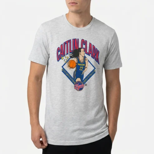 Caitlin Clark Indiana Fever 22 T-Shirt Retro Basketball Fan Graphic Tee