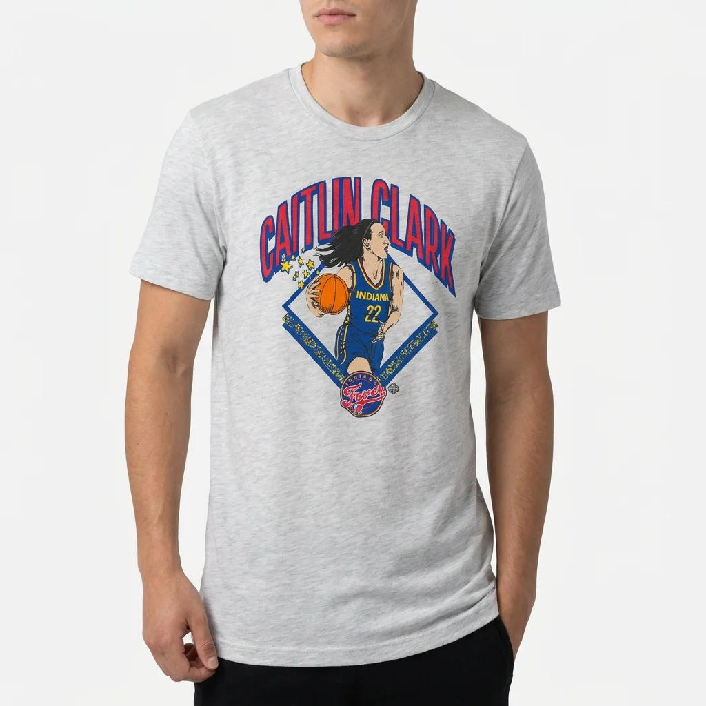 Caitlin Clark Indiana Fever 22 T-Shirt Retro Basketball Fan Graphic Tee
