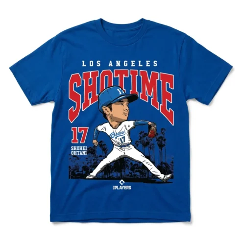 Los Angeles Dodgers T-Shirt: Shohei Ohtani Shotime 17 Baseball Graphic Tee