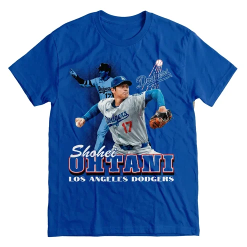 Shohei Ohtani Dodgers T-Shirt Los Angeles Baseball Fan Graphic Tee