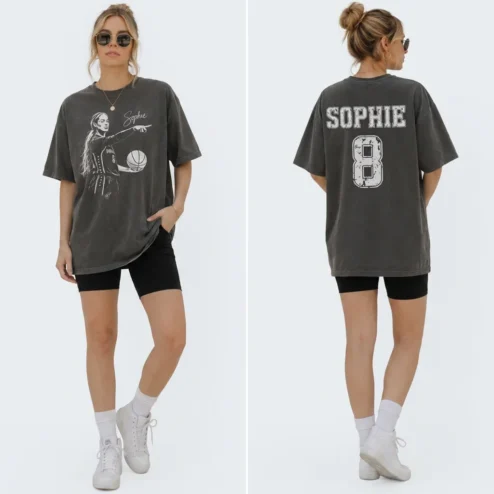 Sophie Cunningham 8 Basketball Shirt Vintage Sports T-Shirt