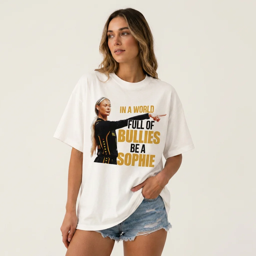 Sophie Cunningham Be A Sophie T-Shirt Women's Basketball Fan Apparel Empowering Anti-Bullying Graphic Tee