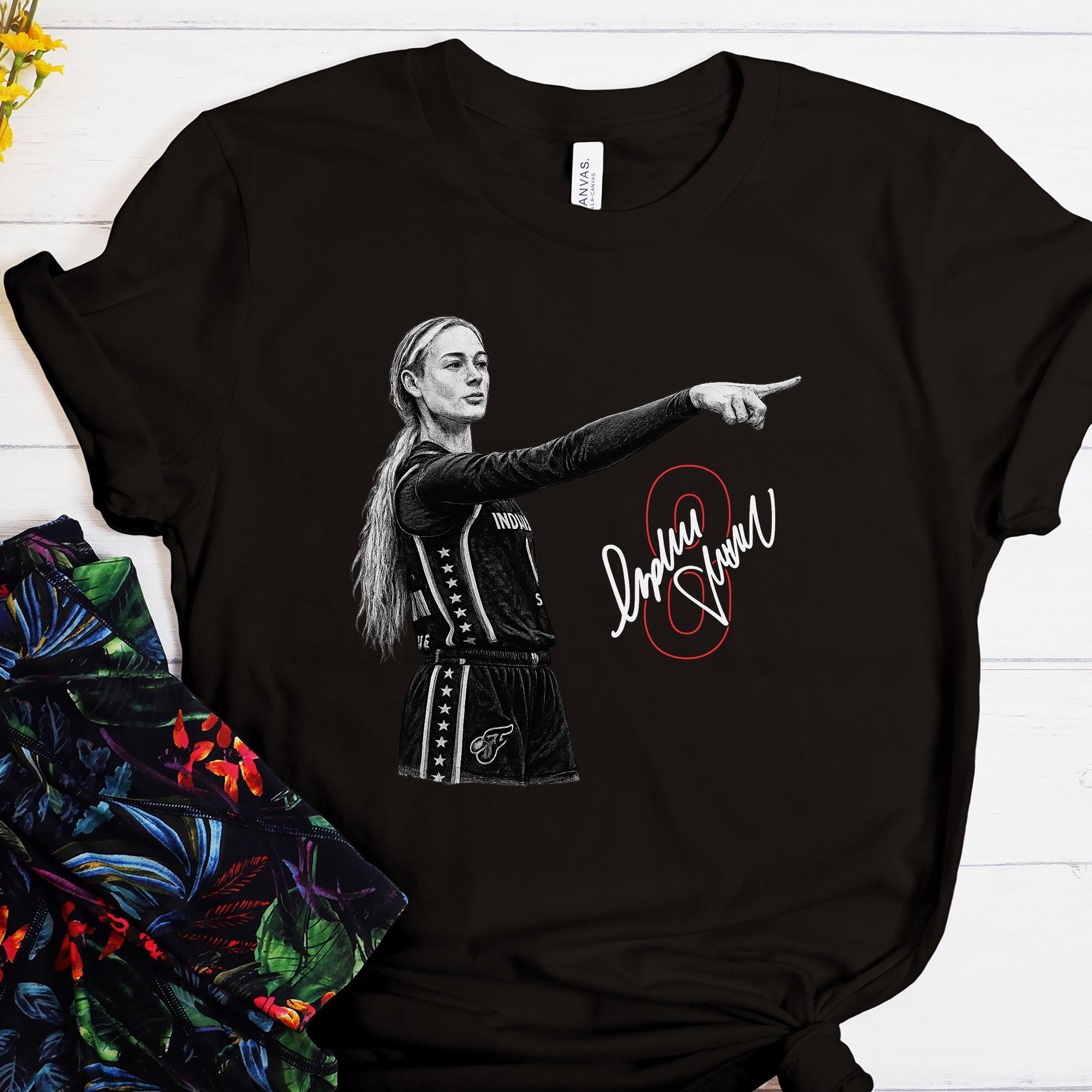 Sophie Cunningham Women's Basketball Signature Graphic Tee - Court Fan Apparel