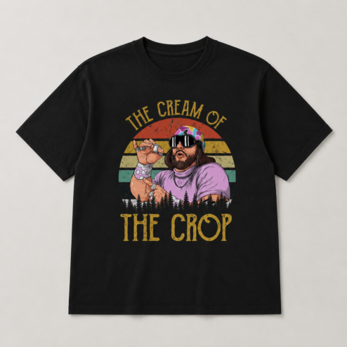 The Cream Of The Crop Macho Man Randy Savage Vintage Graphic Tee