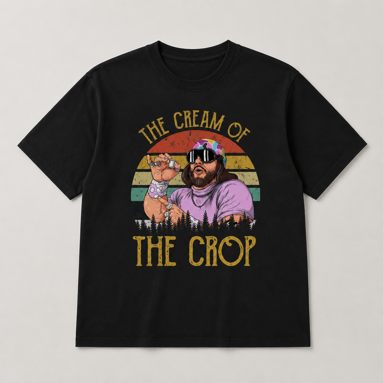 The Cream Of The Crop Macho Man Randy Savage Vintage Graphic Tee
