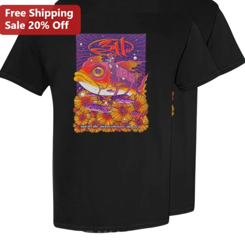 August 18th 2026 Long Beach Amphitheater Concert Tee Long Beach CA Tour Merch Gift for Fans