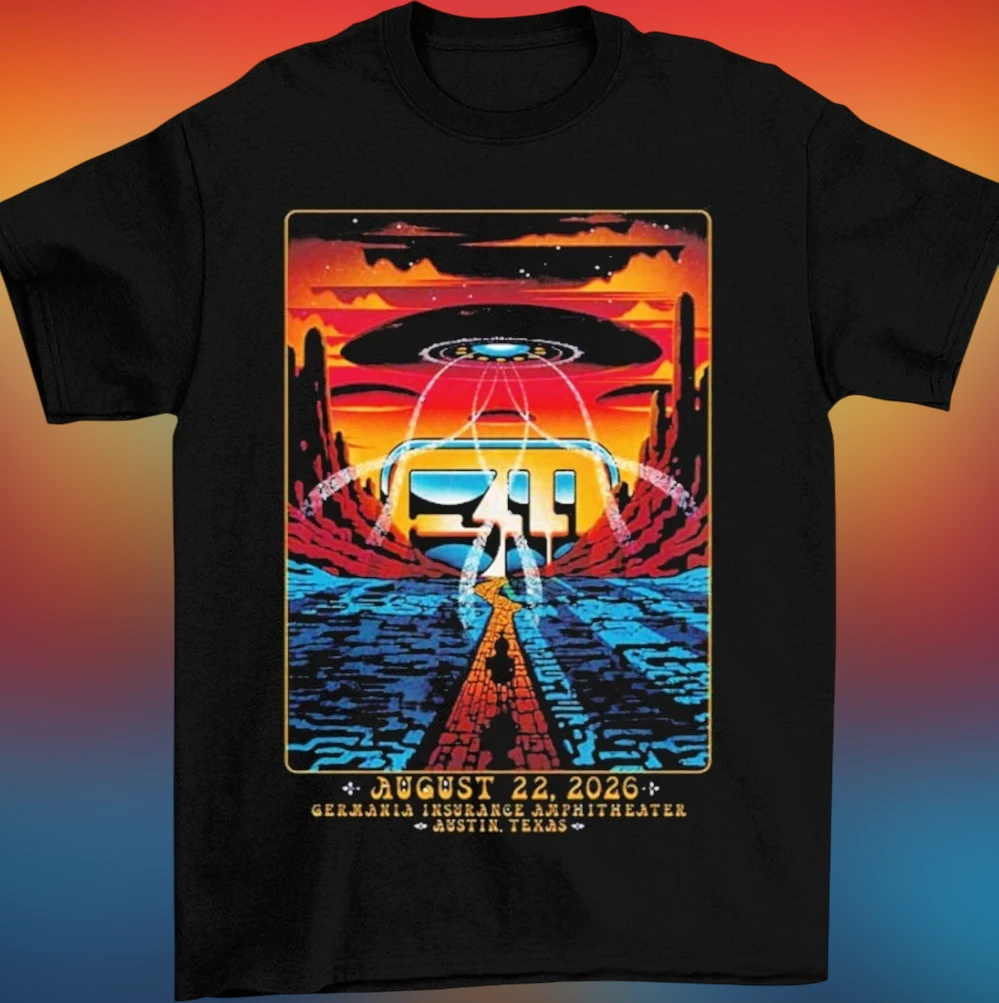 August 22 2026 Austin Texas Tee Germania Insurance Amphitheater Concert Graphic Shirt