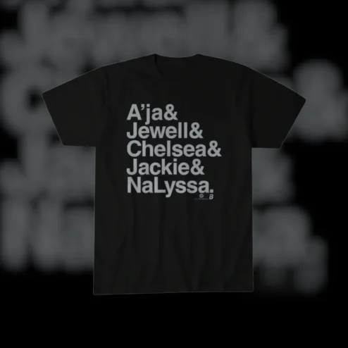 A'ja Jewell Chelsea Jackie NaLyssa Tee Women's Basketball Fan Apparel
