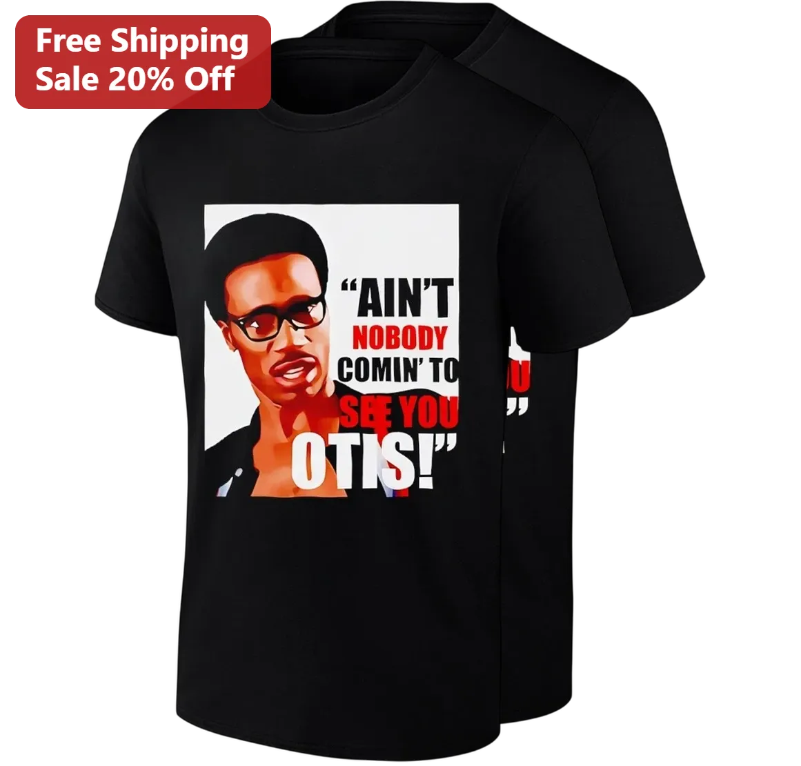 Ain't Nobody Comin' To See You Otis Tee, The Temptations Movie Quote Shirt, Otis Williams Classic Black Cinema Graphic Tee Gift