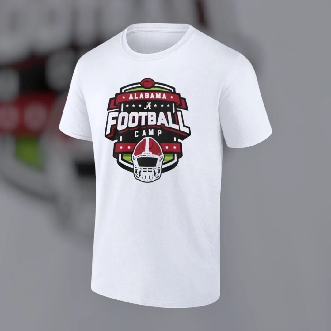 Alabama Football Camp Tee Crimson Tide Tailgate and Game Day Fan Shirt