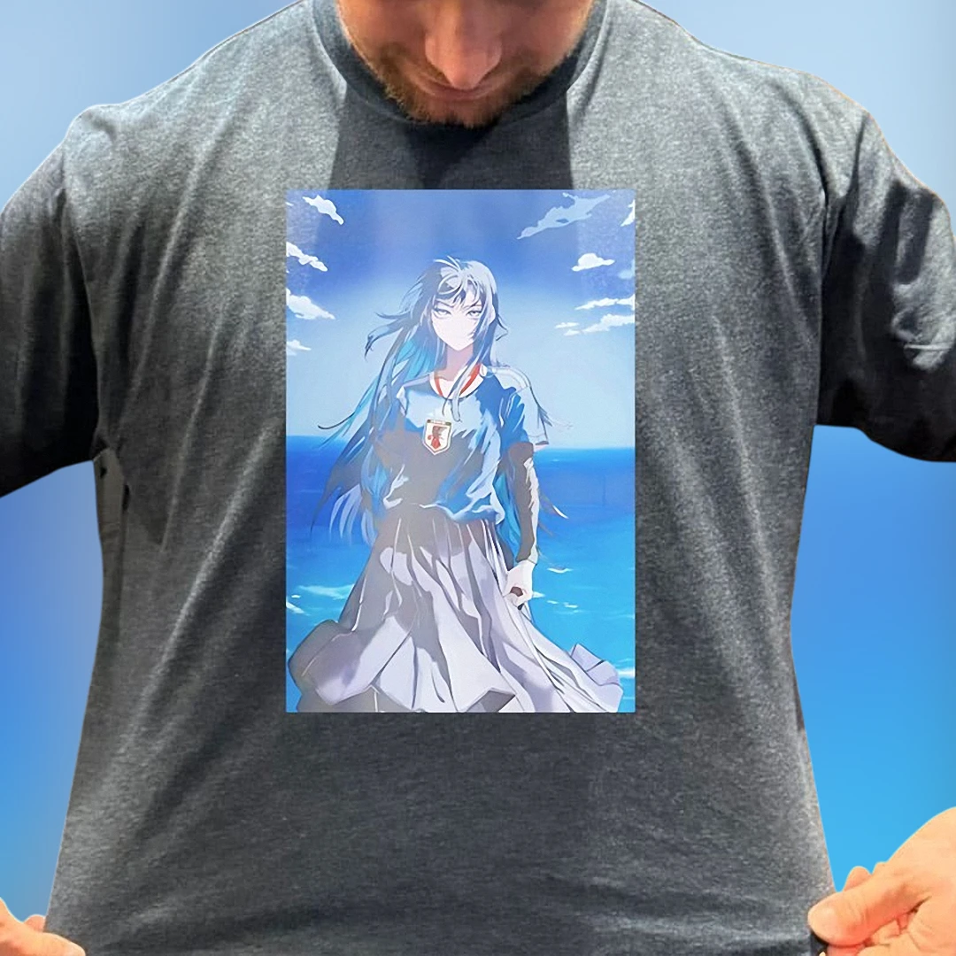Anime Soccer Girl Graphic Tee, Aesthetic Japan Football Otaku Shirt
