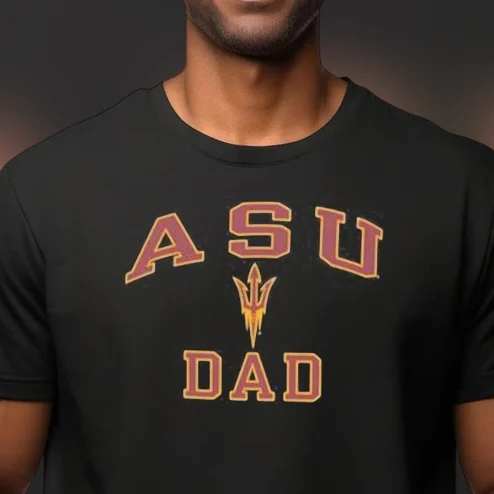 ASU Dad Tee Arizona State Sun Devils Father T-Shirt Gift