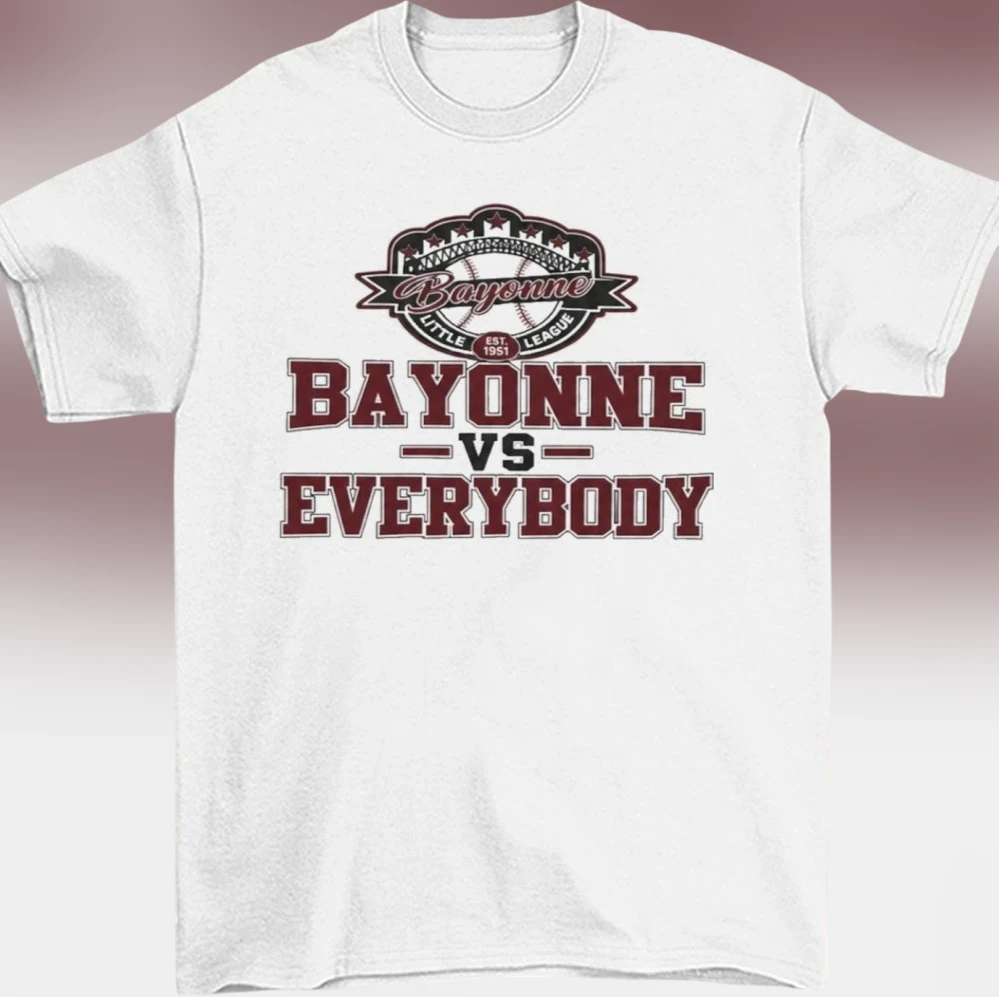 Bayonne Little League Bayonne Vs Everybody Baseball Fan Tee