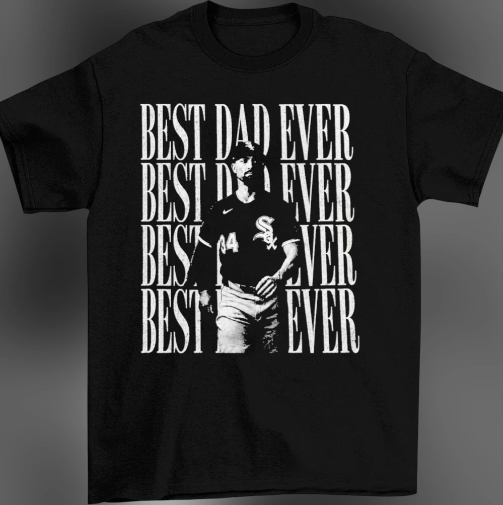Best Dad Ever Tee Vintage Baseball Player Graphic T-Shirt Gift for Fathers