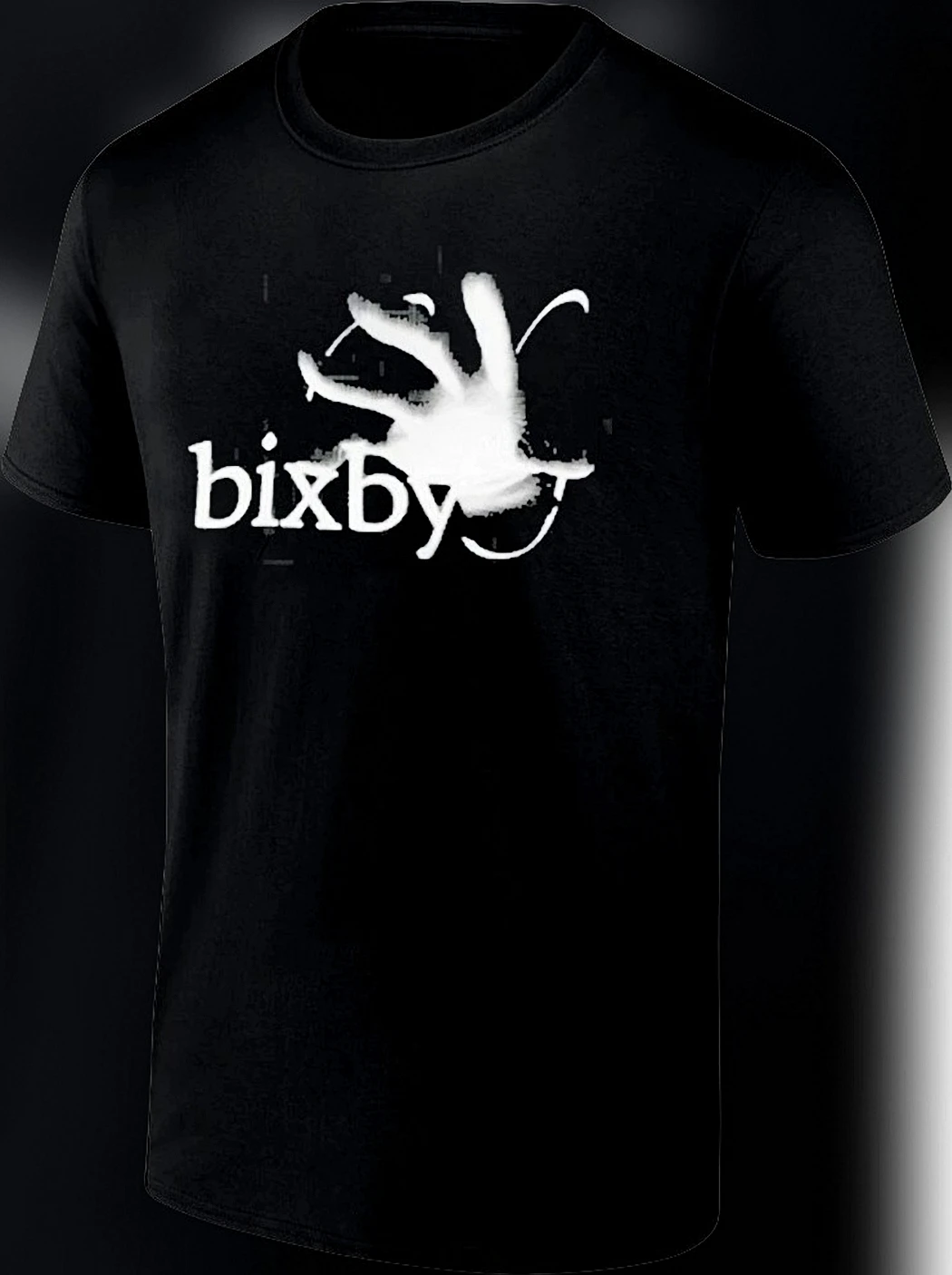 Bixby Hand Logo Graphic Tee, Minimalist Streetwear Style T-Shirt Gift for Fans