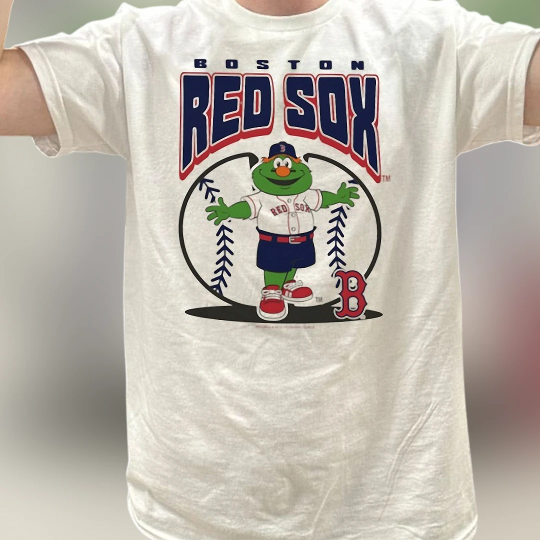 Boston Red Sox Oscar The Grouch Tee, Vintage Fenway Baseball Game Day Shirt