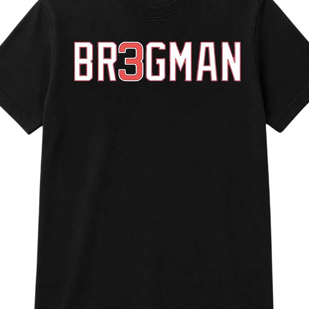 BR3GMAN Tee Alex Bregman Baseball Fan Graphic Shirt