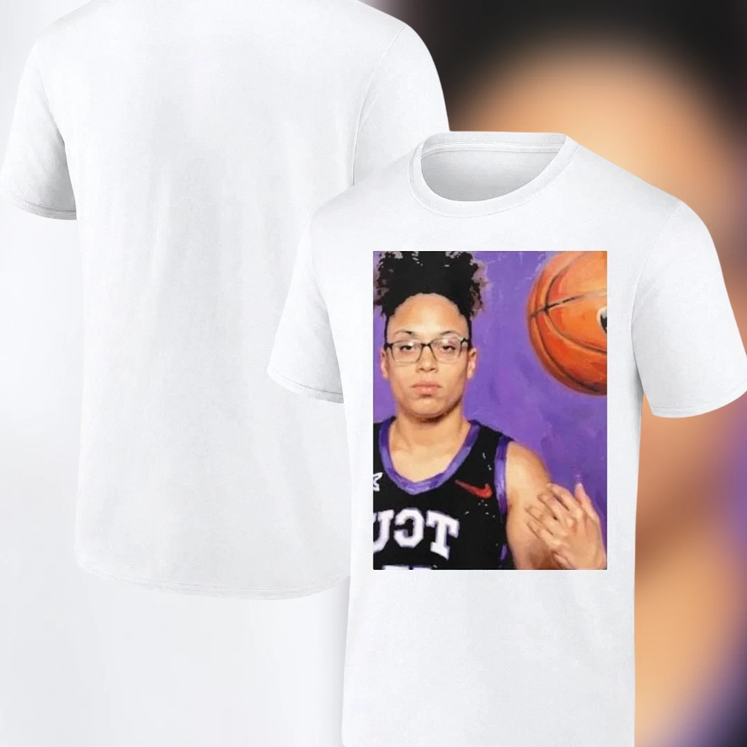 Brittney Griner Graphic Tee, Basketball Player Portrait T-Shirt, WNBA Game Day Fan Apparel Gift