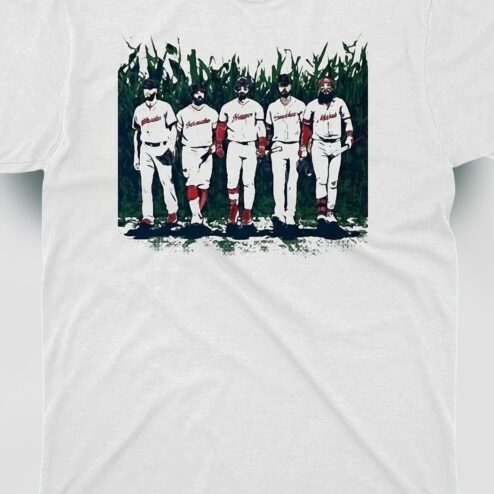 Bryce Harper Kyle Schwarber Phillies Field Of Dreams Graphic Tee, Philadelphia Baseball Roster Lineup Shirt