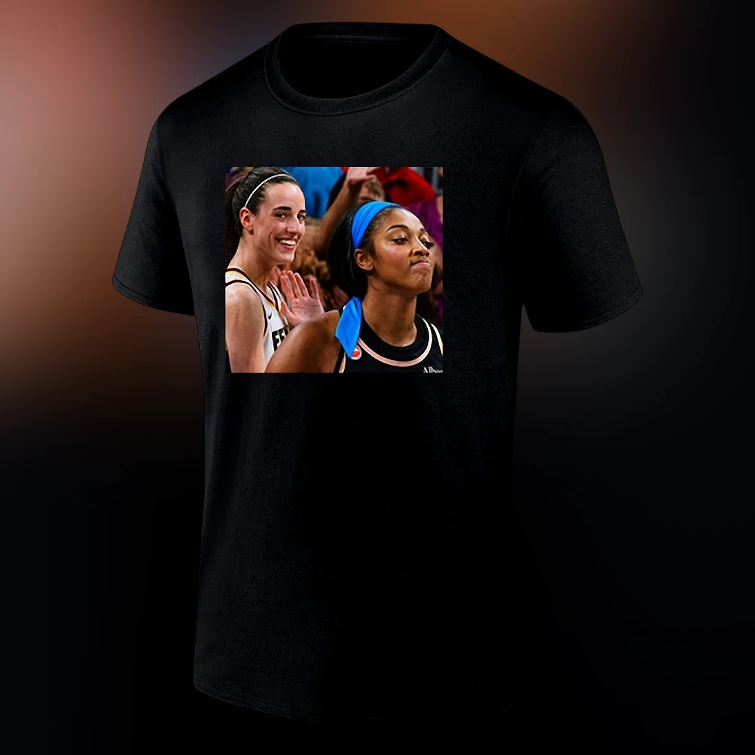 Caitlin Clark Angel Reese Rivalry Tee, Women's Basketball Fan Game Day Shirt