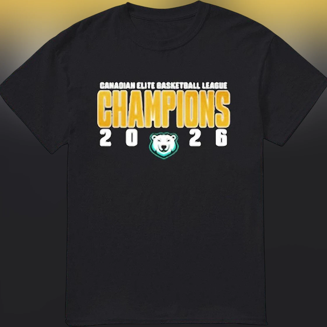 Canadian Elite Basketball League Champions 2026 Tee Winnipeg Sea Bears Basketball Fan Shirt