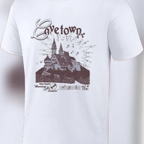Cavetown Running With Scissors Album Castle Graphic Tee Indie Music Fan Gift