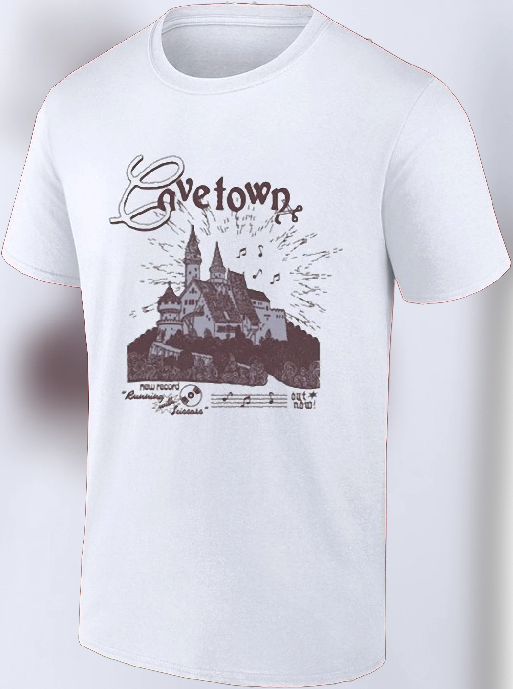 Cavetown Running With Scissors Album Castle Graphic Tee Indie Music Fan Gift