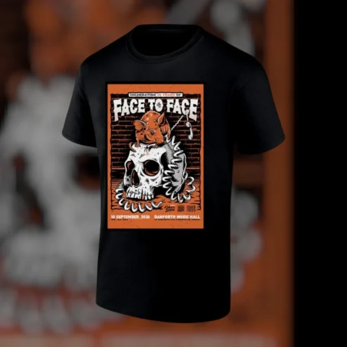 Celebrating 35 Years Of Face To Face Tee Danforth Music Hall 2026 Concert Shirt